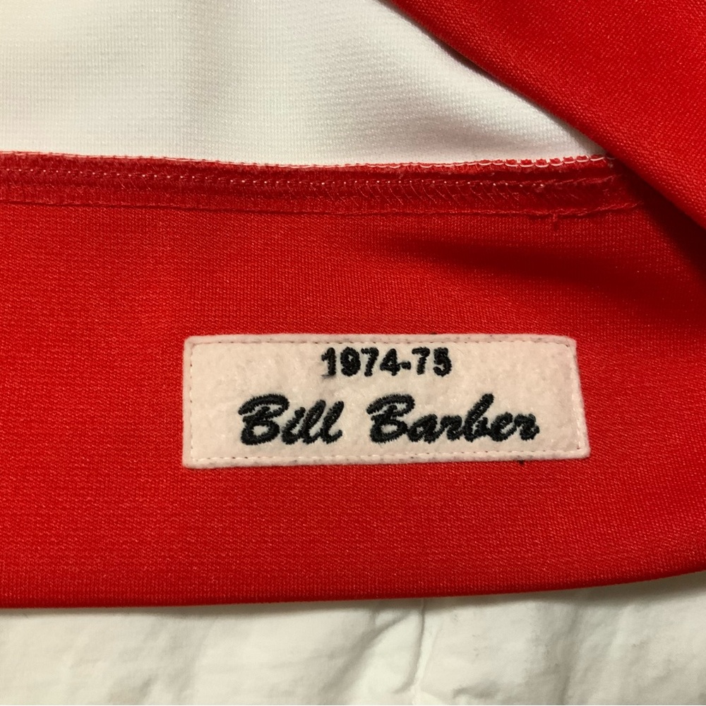 Mitchell And Ness Authentic Philadelphia Flyers 1974-75 Bill Barber Jersey, - Picture 8 of 8